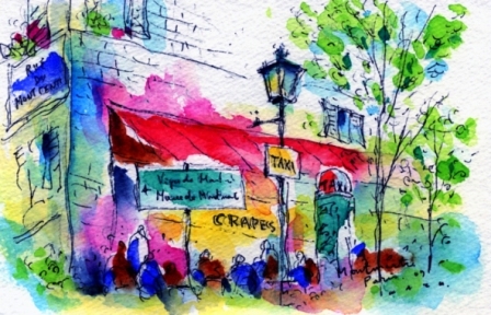 Cafe in Montmartre