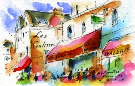 Cafe in Montmartre 2